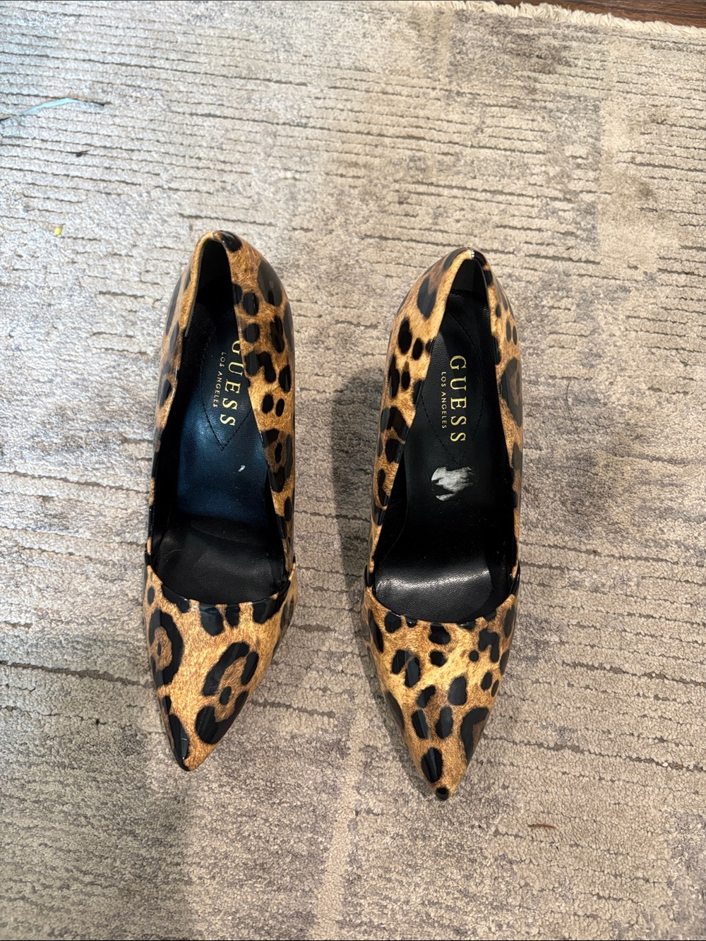 GUESS Leopard Print  Heels in Brown and Black NWOT